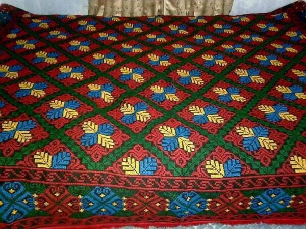 Nakshi kantha bed sheet